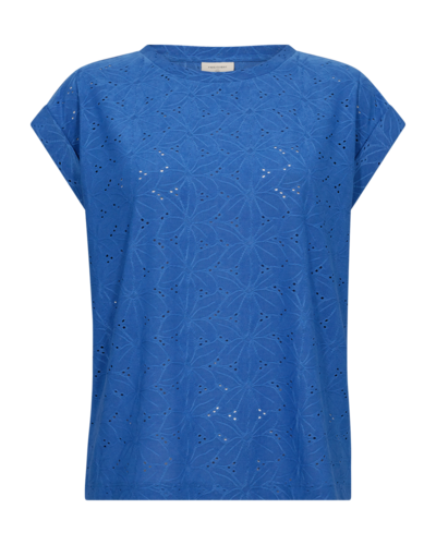 Freequent fqblond-tee-flower Nebulas Blue