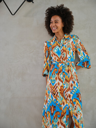 Tramontana Dress Spring Ikat