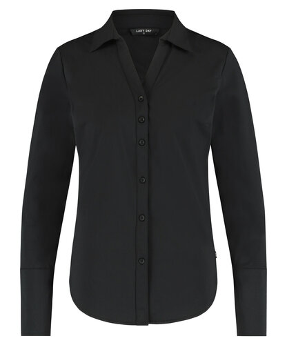 Lady Day Suzy blouse lange mouw black