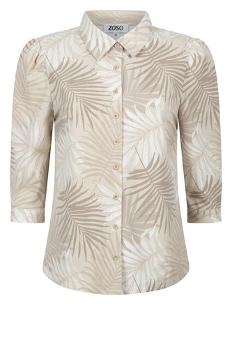 Zoso Karin travel blouse sand