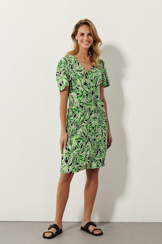 Tramontana Dress Jungle Oasis Short PrintGreens D02-16-502