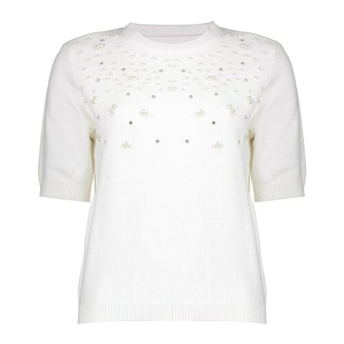 Geisha Pull pearls off-white