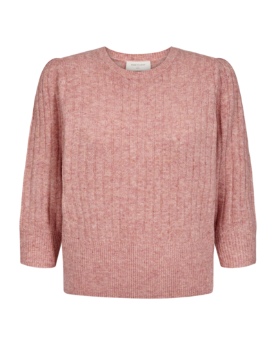 Freequent fqhara-pullover Light Mahogany Melange