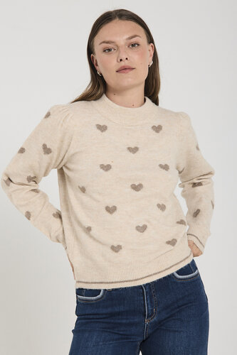 Freequent fqfaith-pullover Moonbeam Mel W Desert T Mel