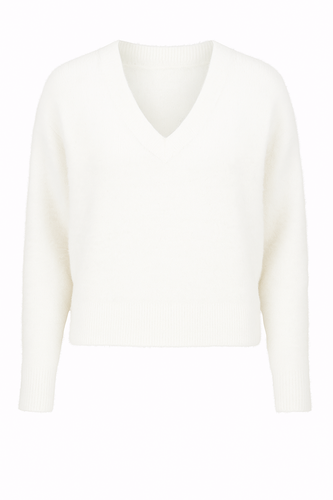 Zoso 255Kim Knitted sweater off white