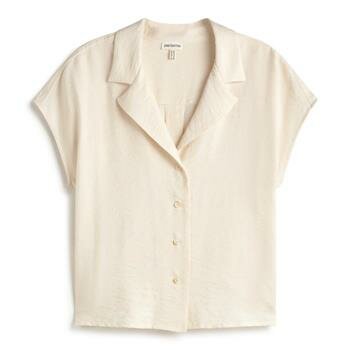 Paz torras shirt Crema V26206