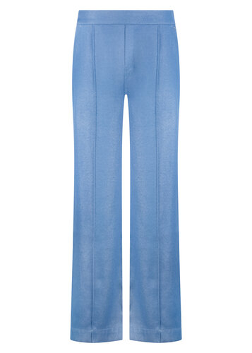 Tramontana Coated Wide-Leg Trousers  BreezyBlue