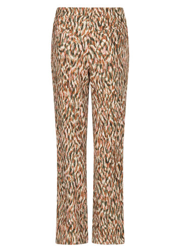 Tramontana Wide-Leg Trousers Animal Brush  PrintAloe