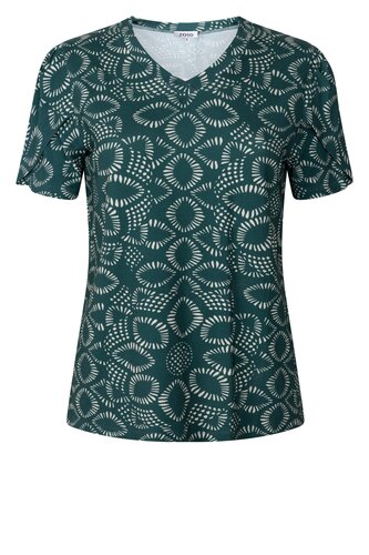 Zoso Astrid green top